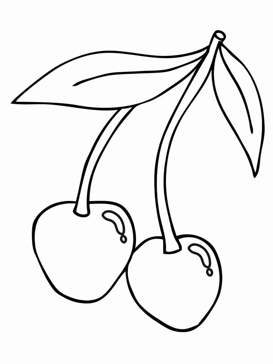 Fruits coloring page (104)