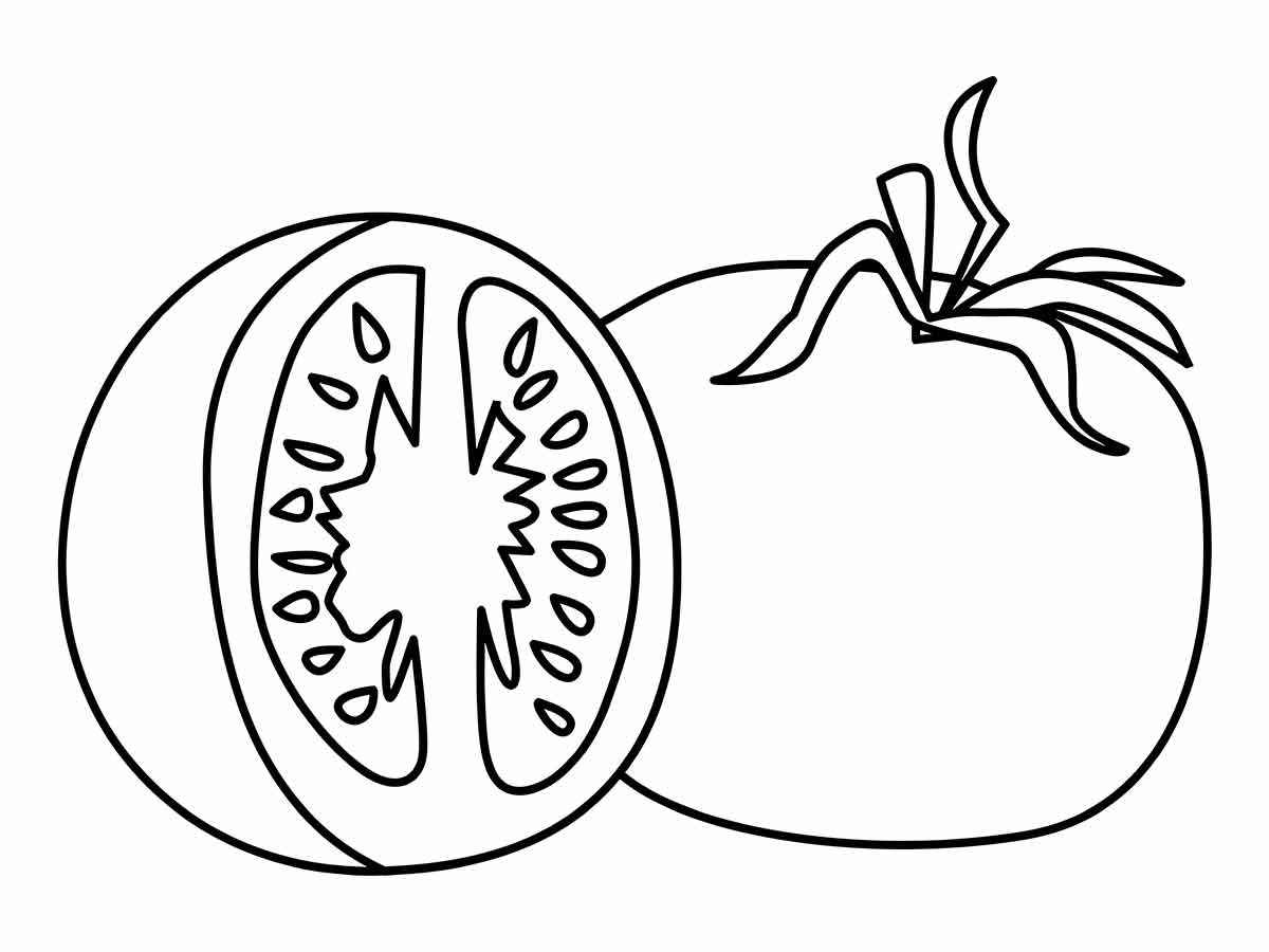 Fruits coloring page (111)