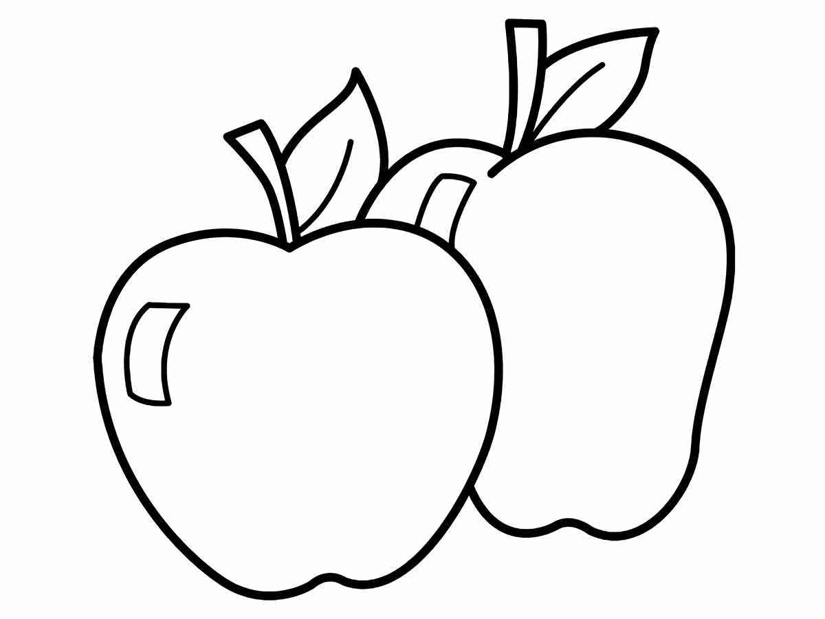 Fruits coloring page (37)