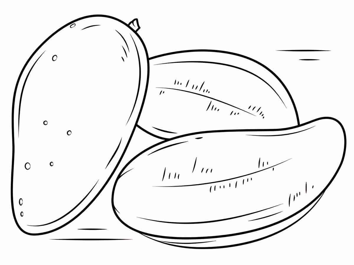 Fruits coloring page (45)