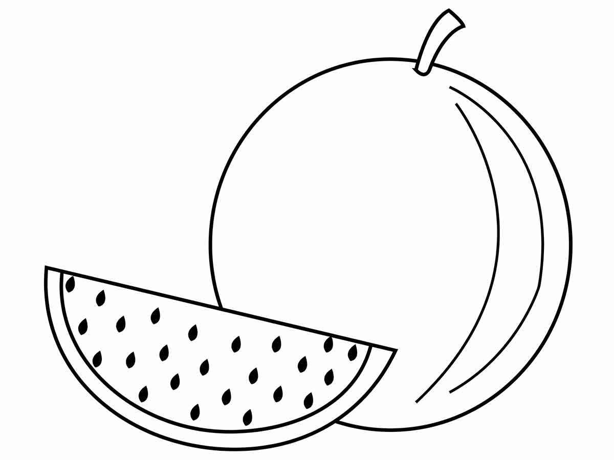 Fruits coloring page (50)