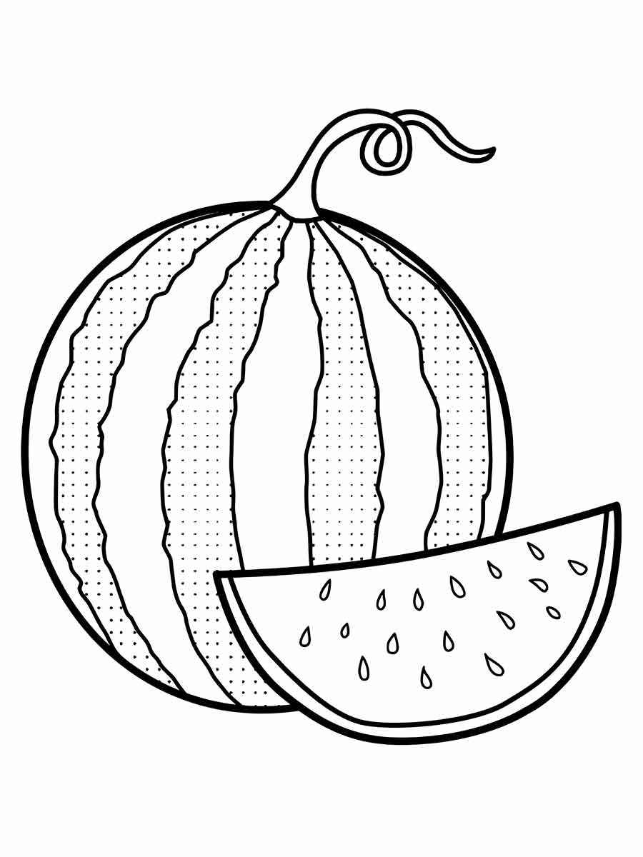 Fruits coloring page (51)