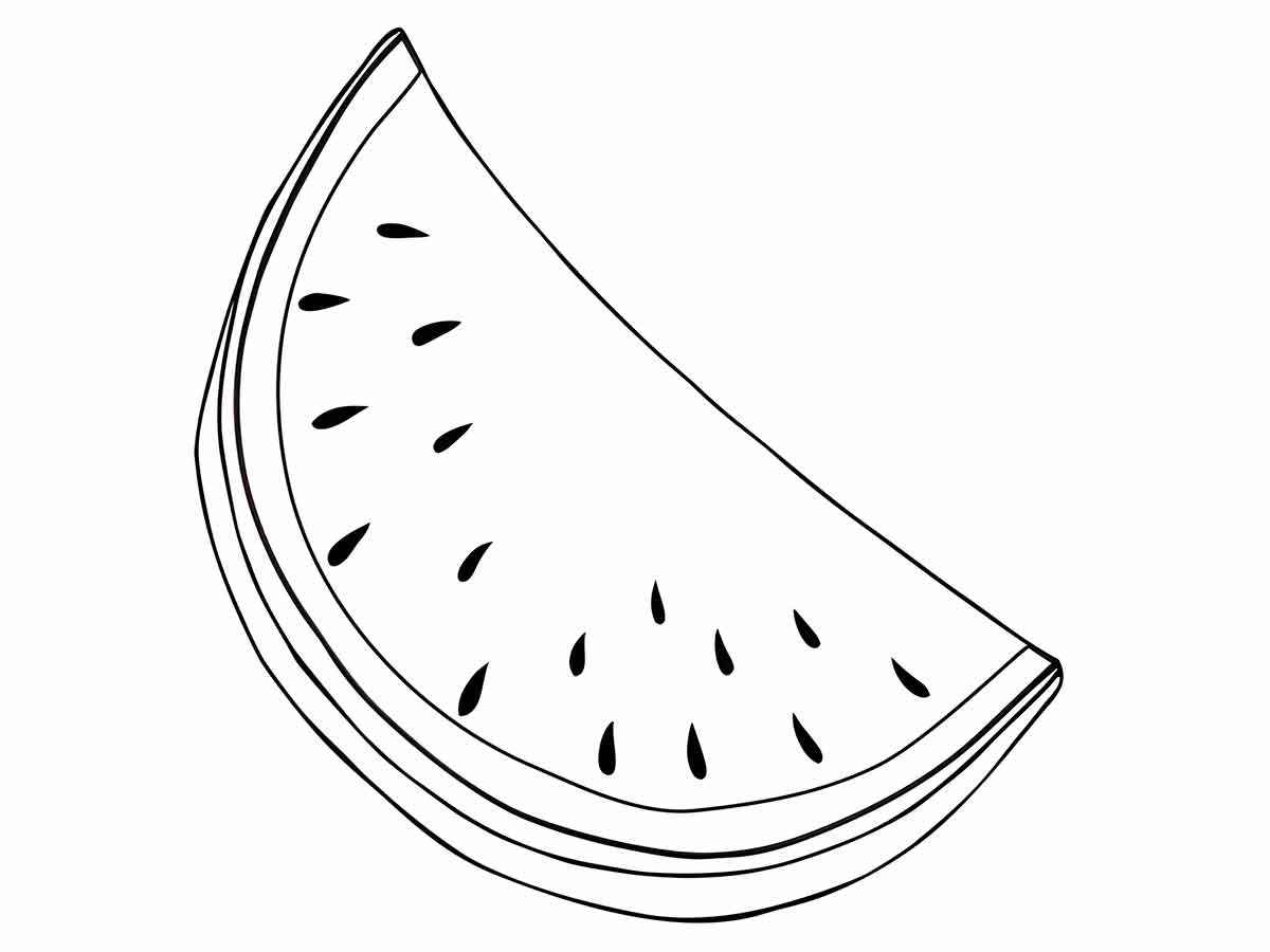 Fruits coloring page (52)