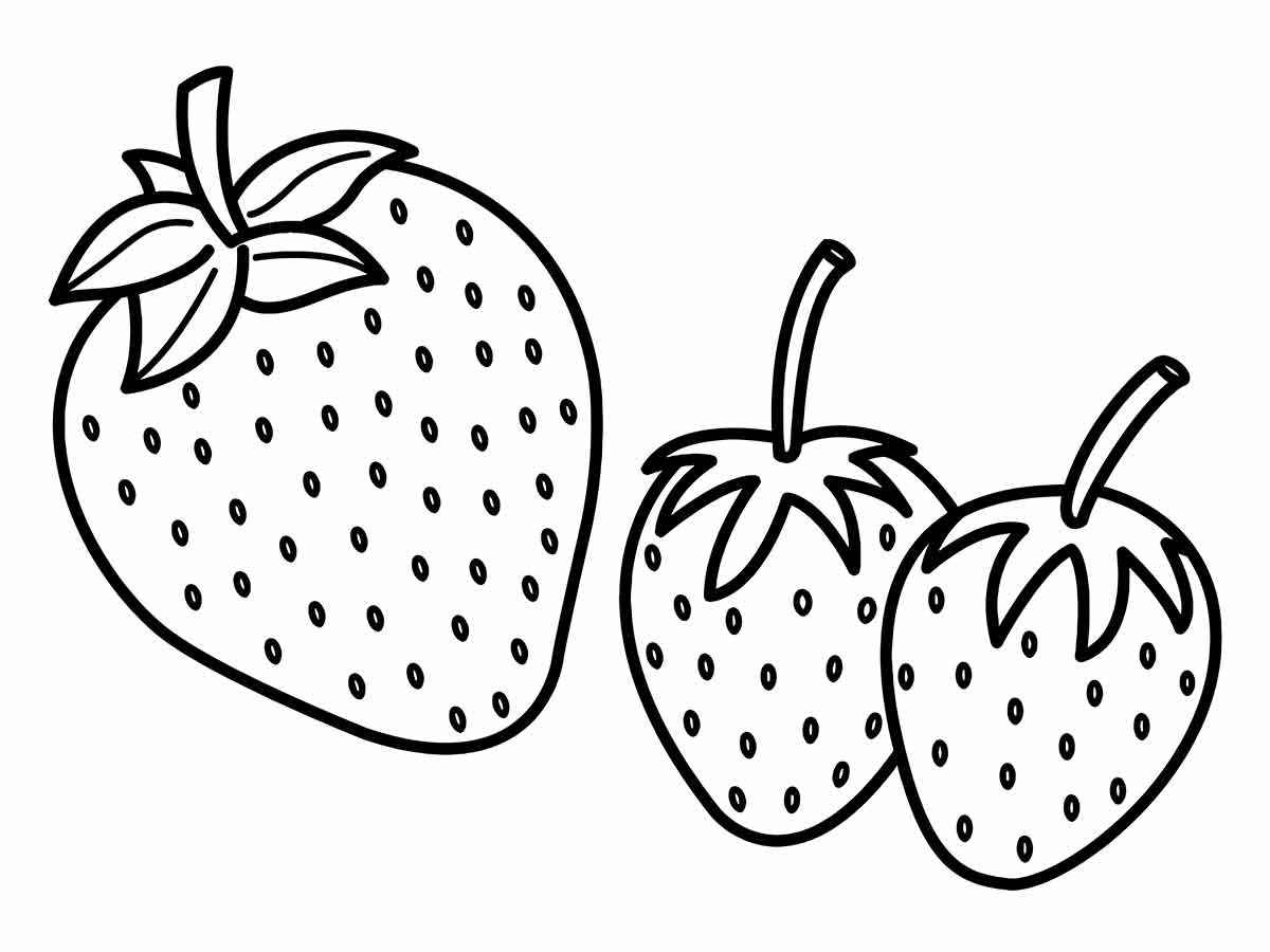 Fruits coloring page (56)