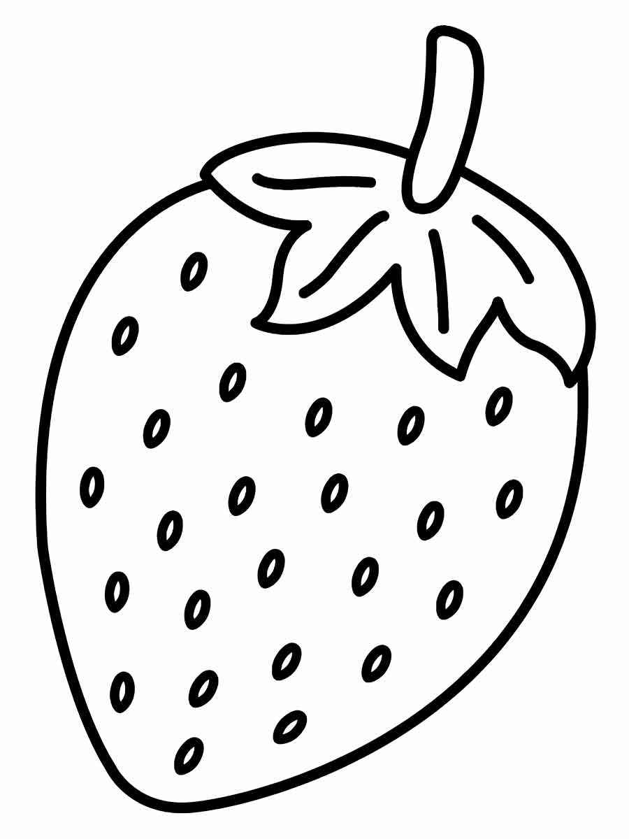 Fruits coloring page (58)