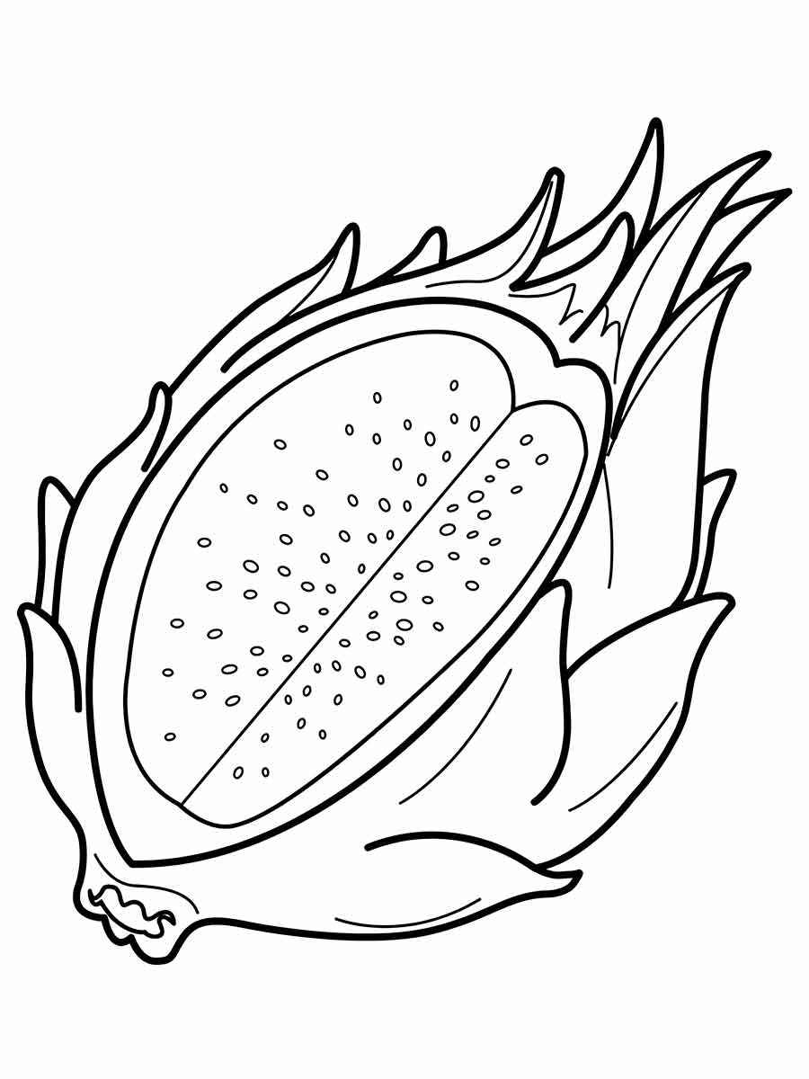 Fruits coloring page (64)