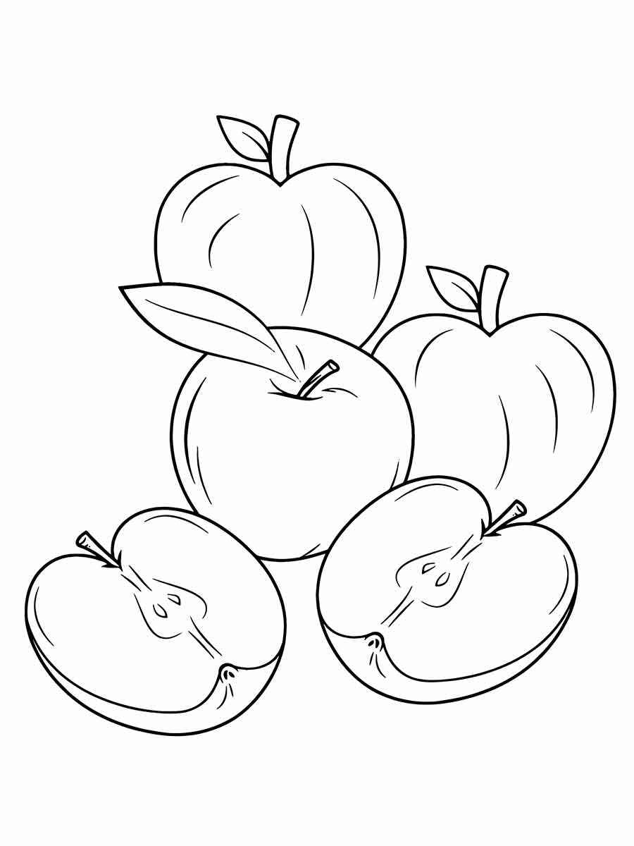 Fruits coloring page (77)