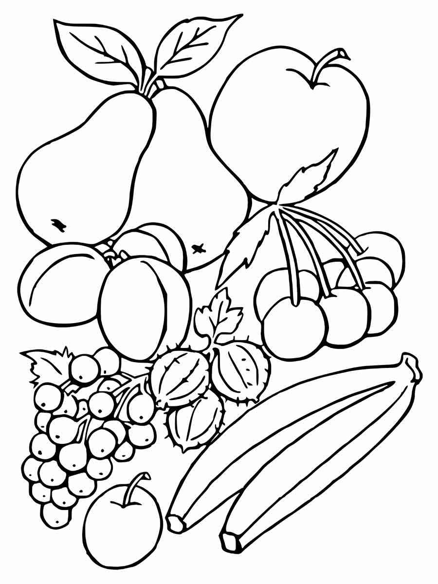 Fruits coloring page (84)