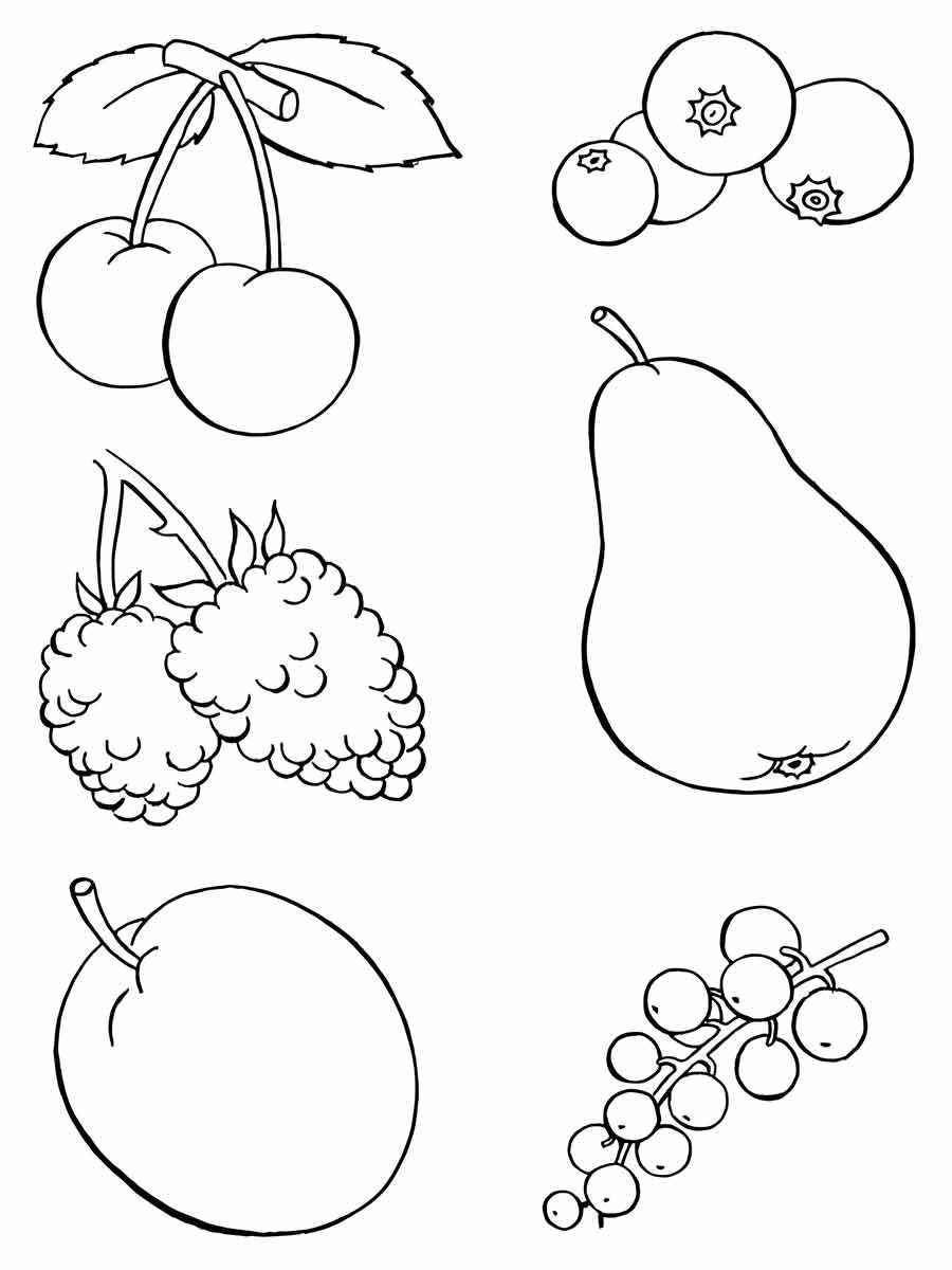 Fruits coloring page (85)