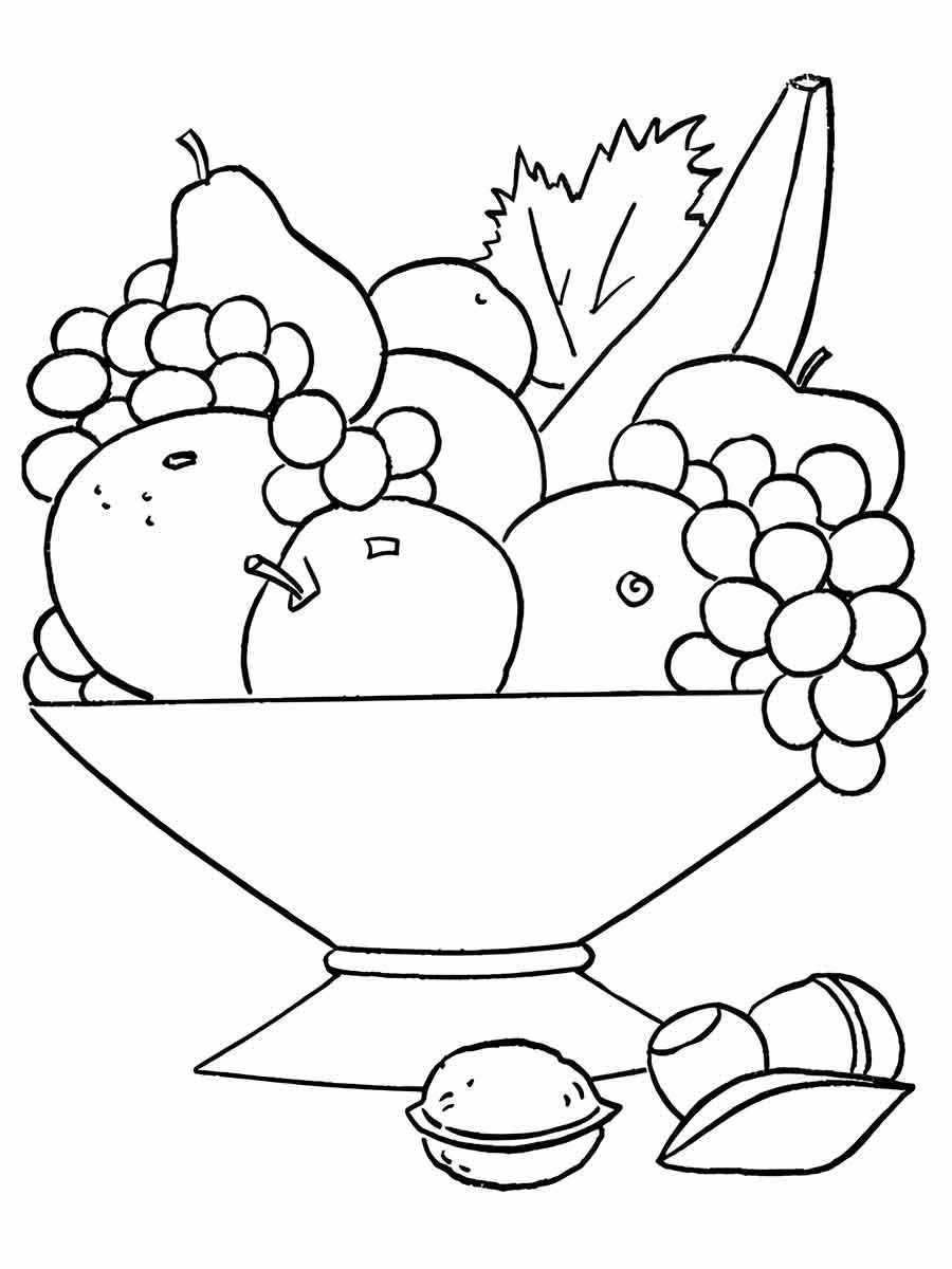 Fruits coloring page (86)