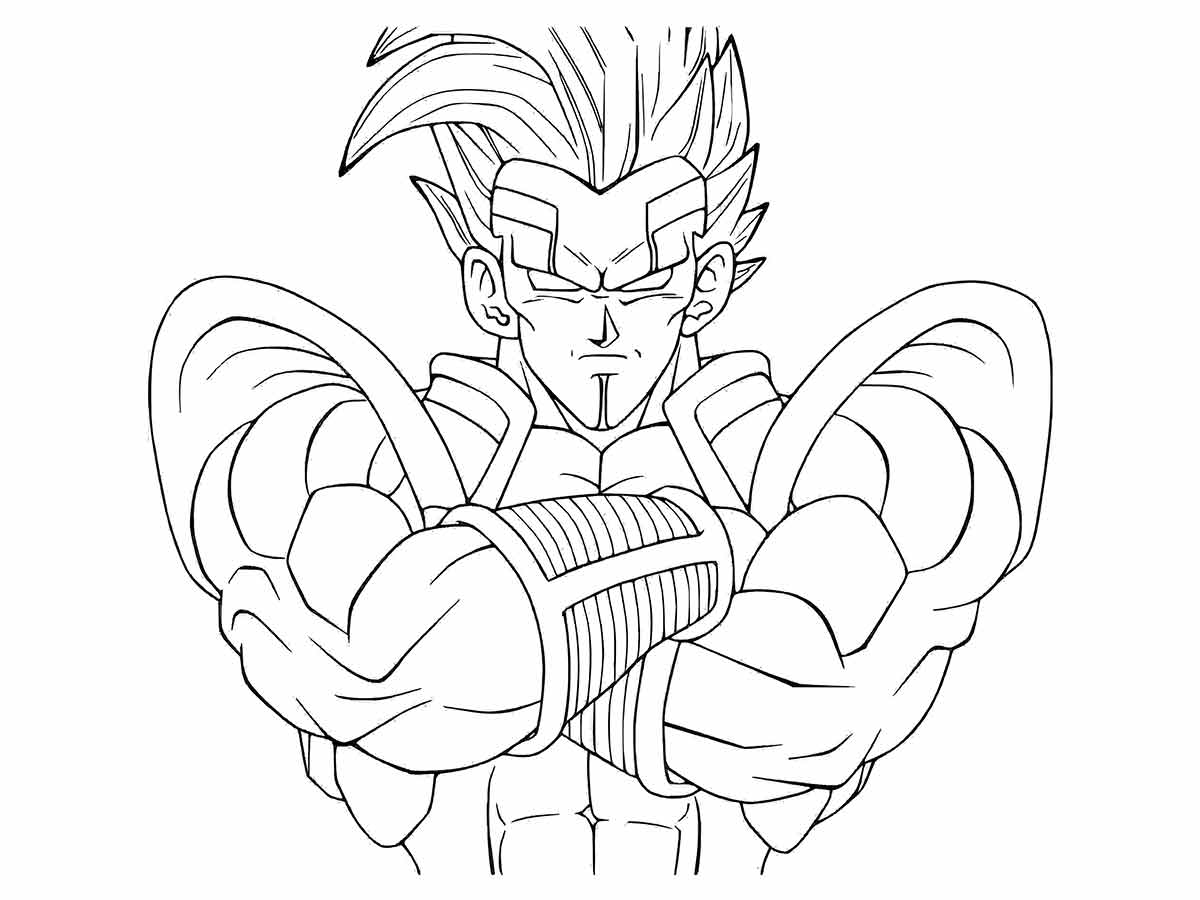 Goku coloring pages (13)