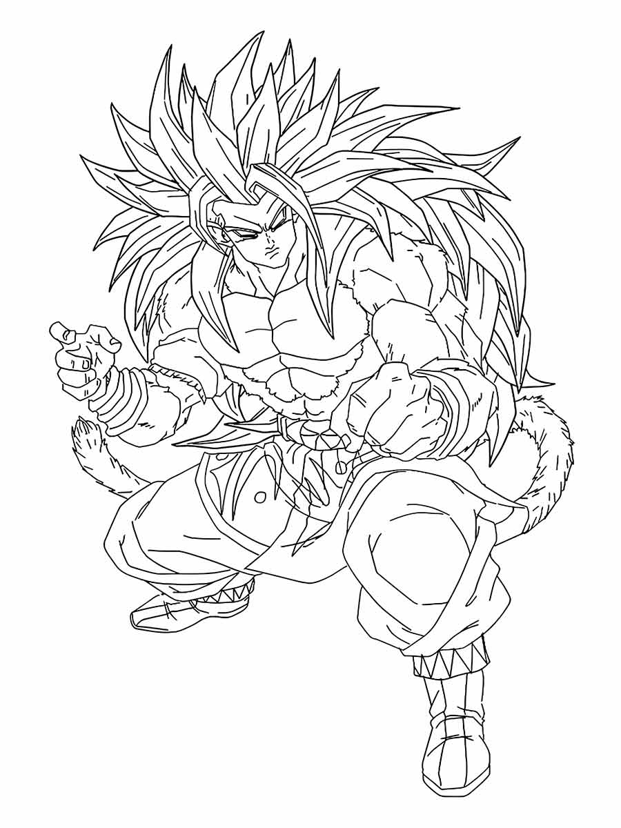 Goku coloring pages (44)