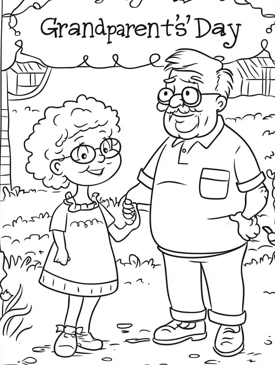 Grandparents Day coloring pages (1)