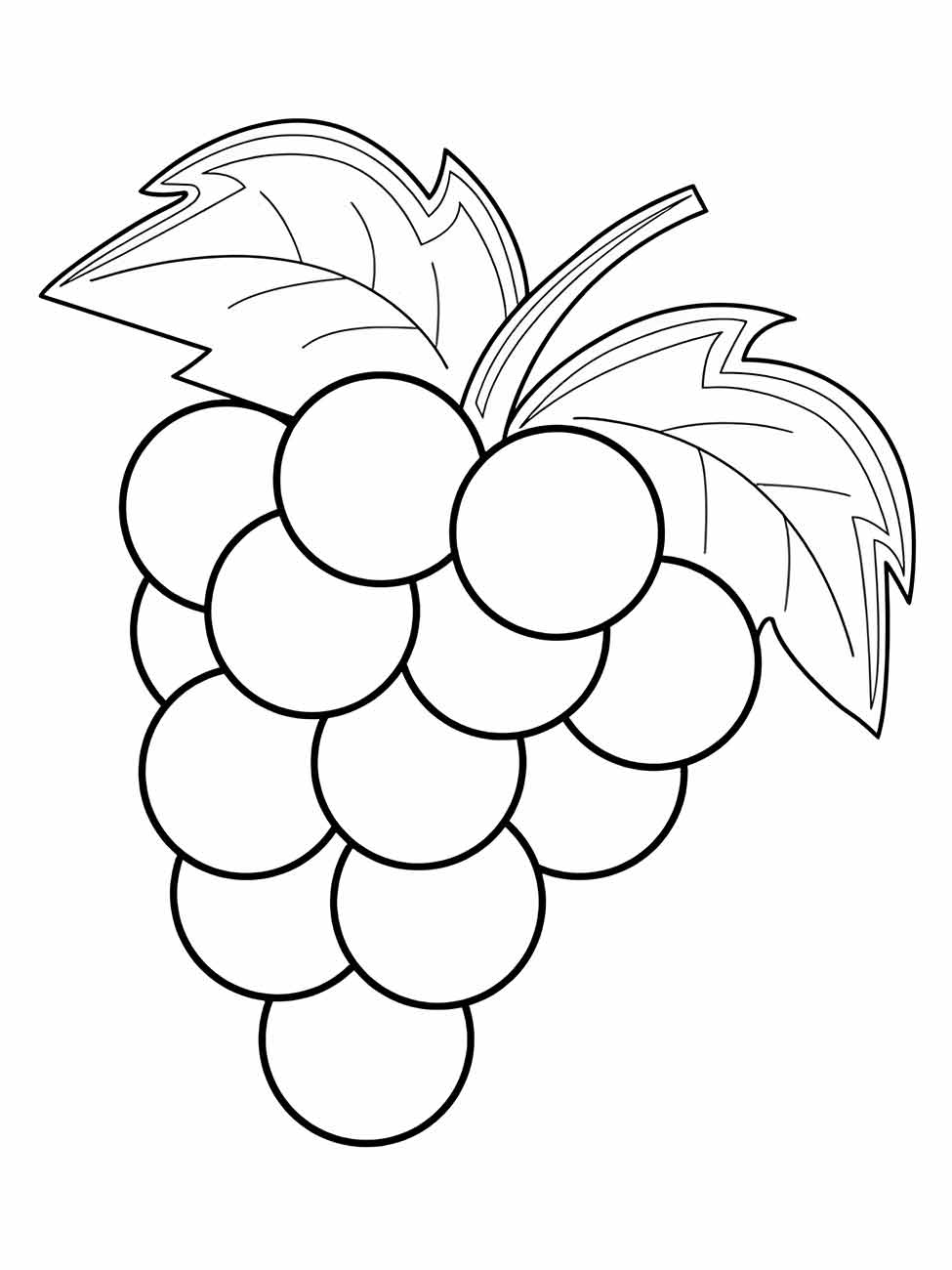 Grape coloring page (21)