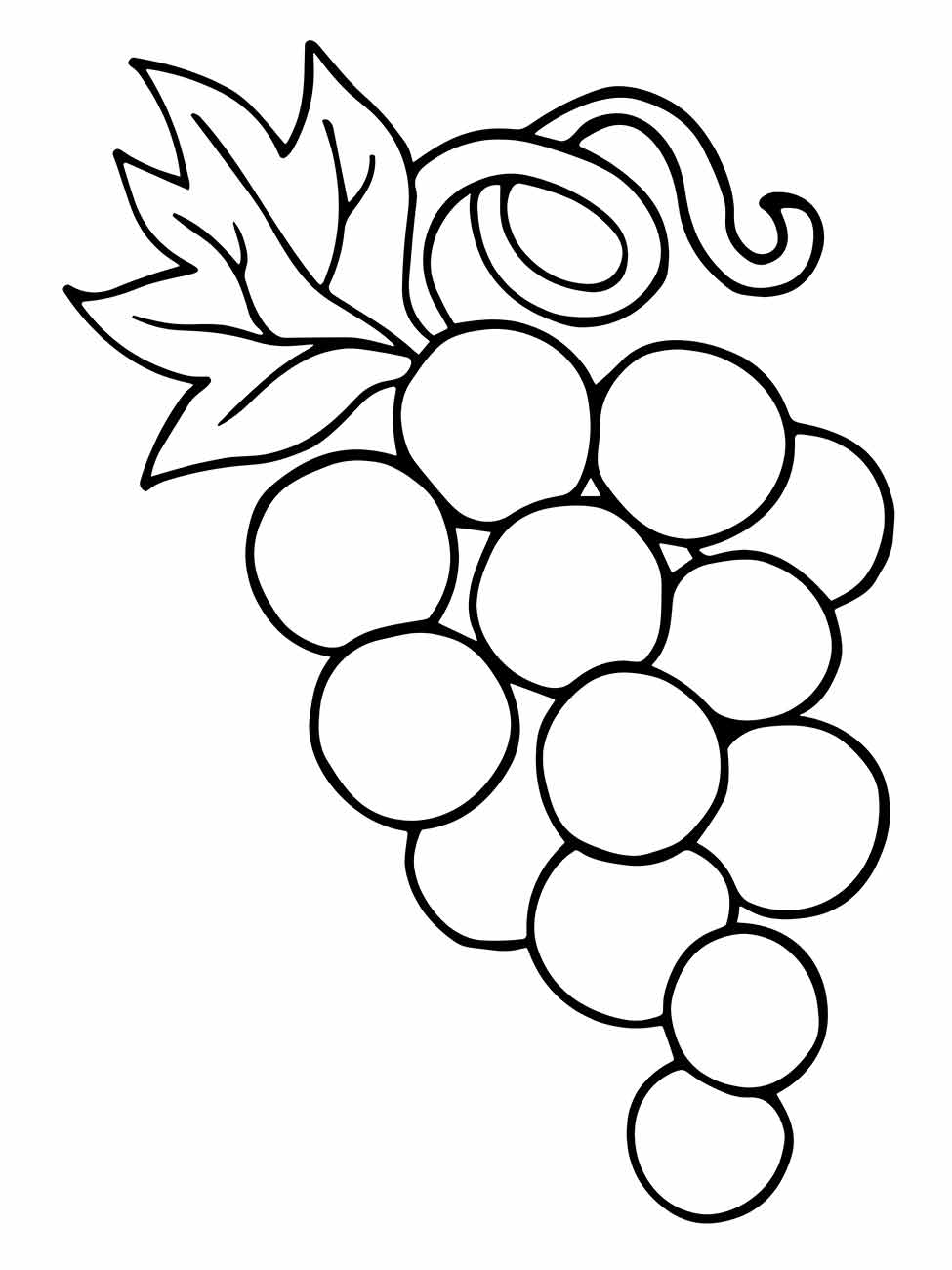 Grape coloring page (23)