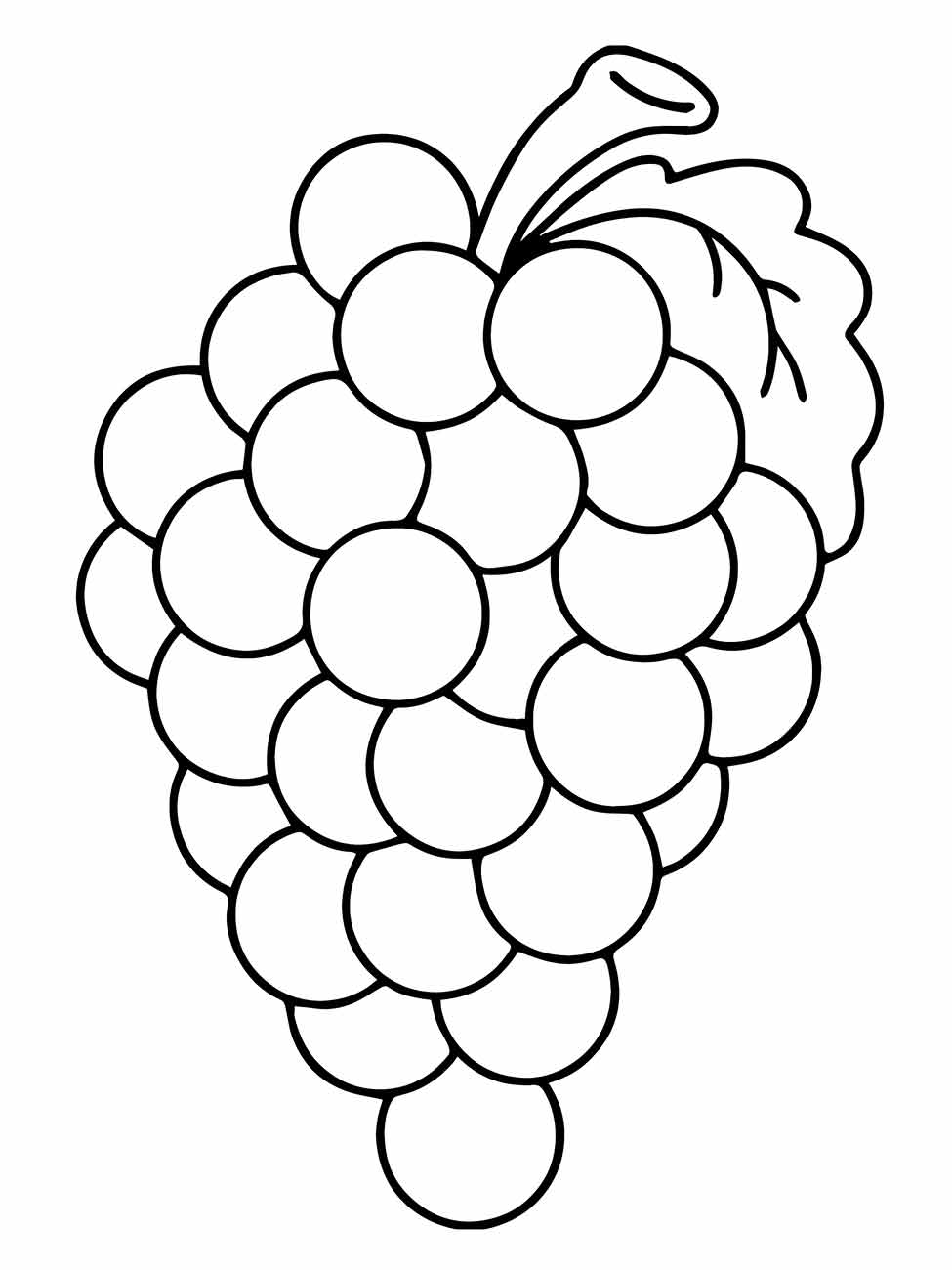 Grape coloring page (24)