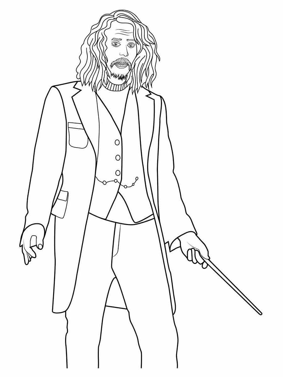 Harry Potter coloring page (2)