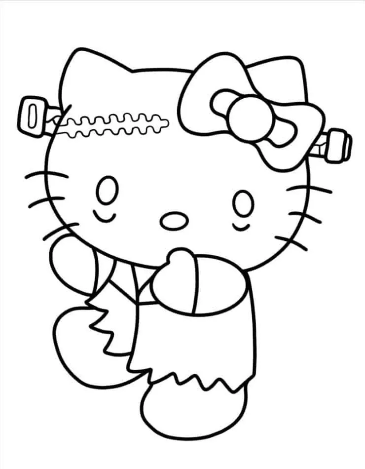 Hello Kitty Coloring Page (31)