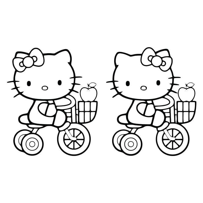 Hello Kitty coloring page (17)