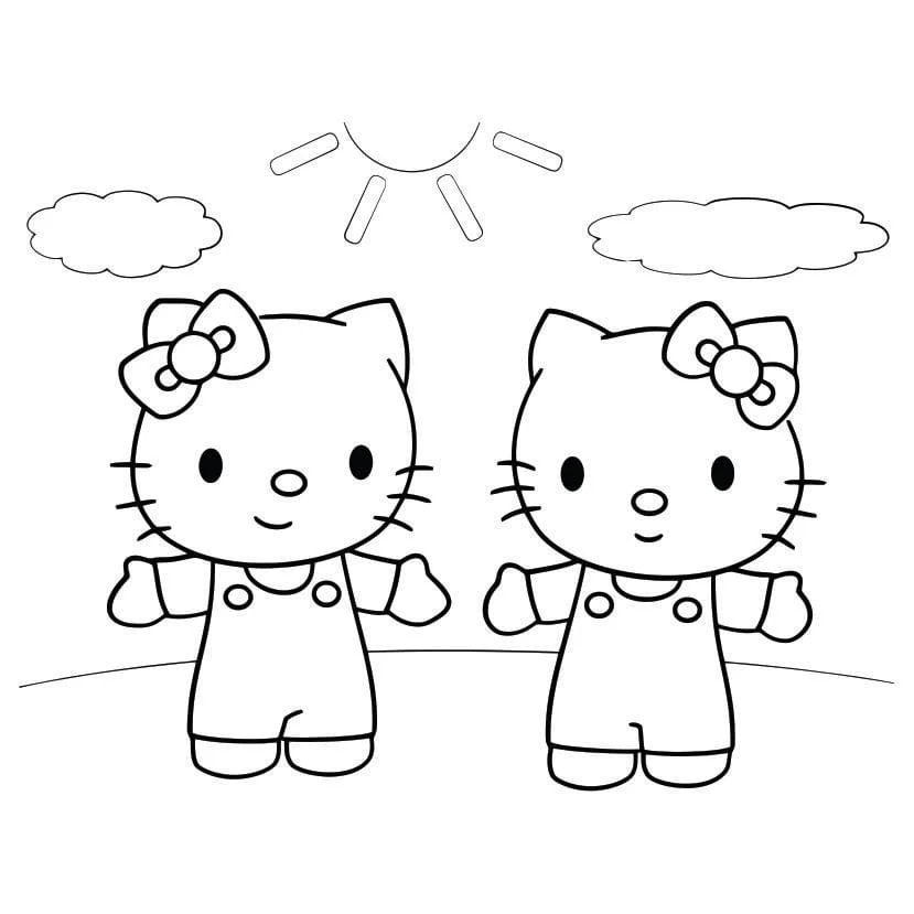 Hello Kitty coloring page (26)