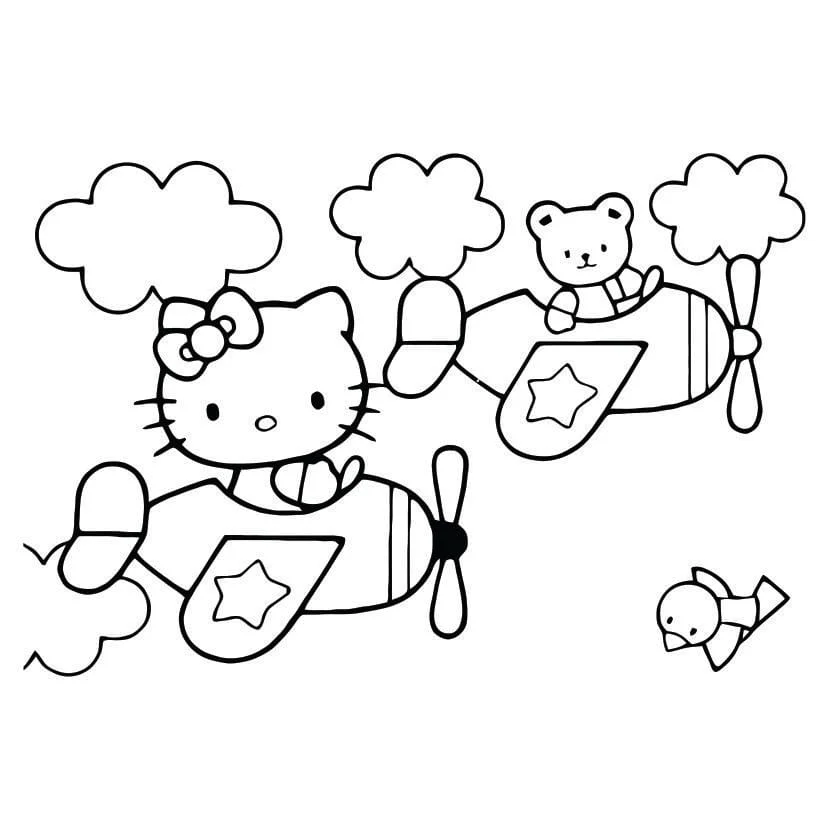 Hello Kitty coloring page (31)