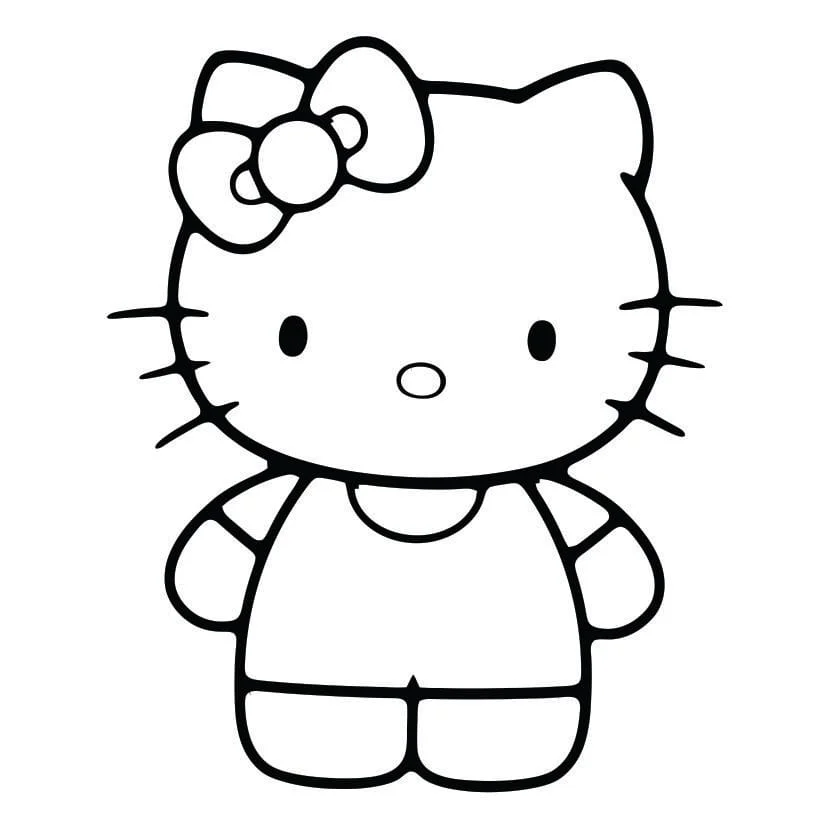 Hello Kitty coloring page (35)