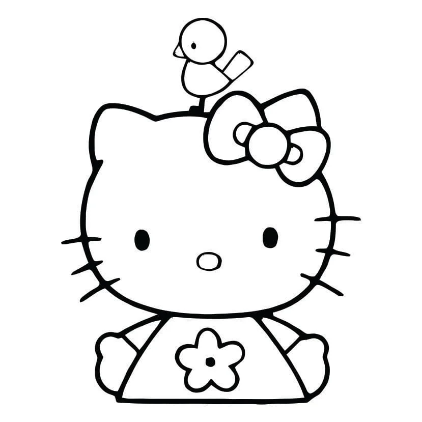 Hello Kitty coloring page (36)