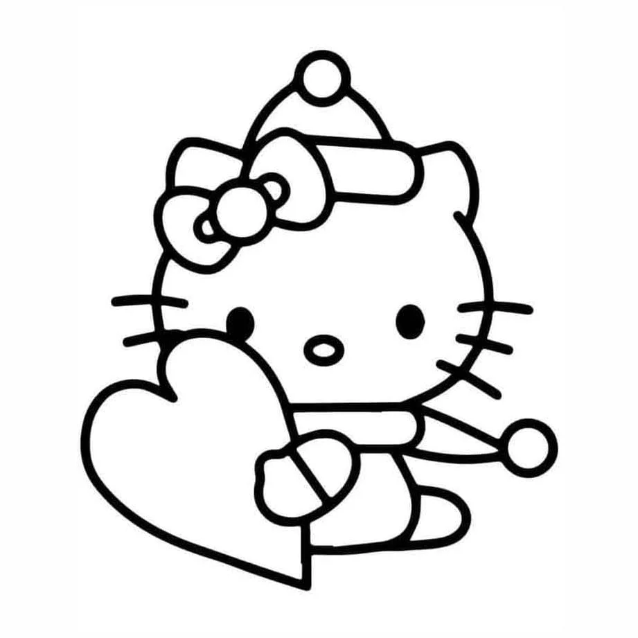 Hello Kitty coloring page (39)