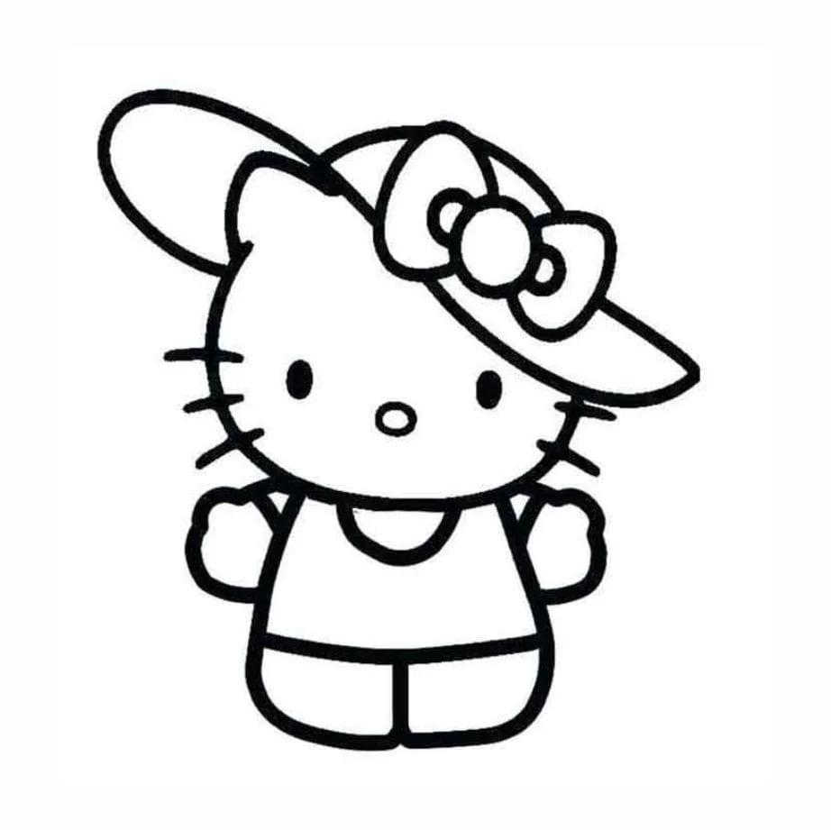 Hello Kitty coloring page (40)