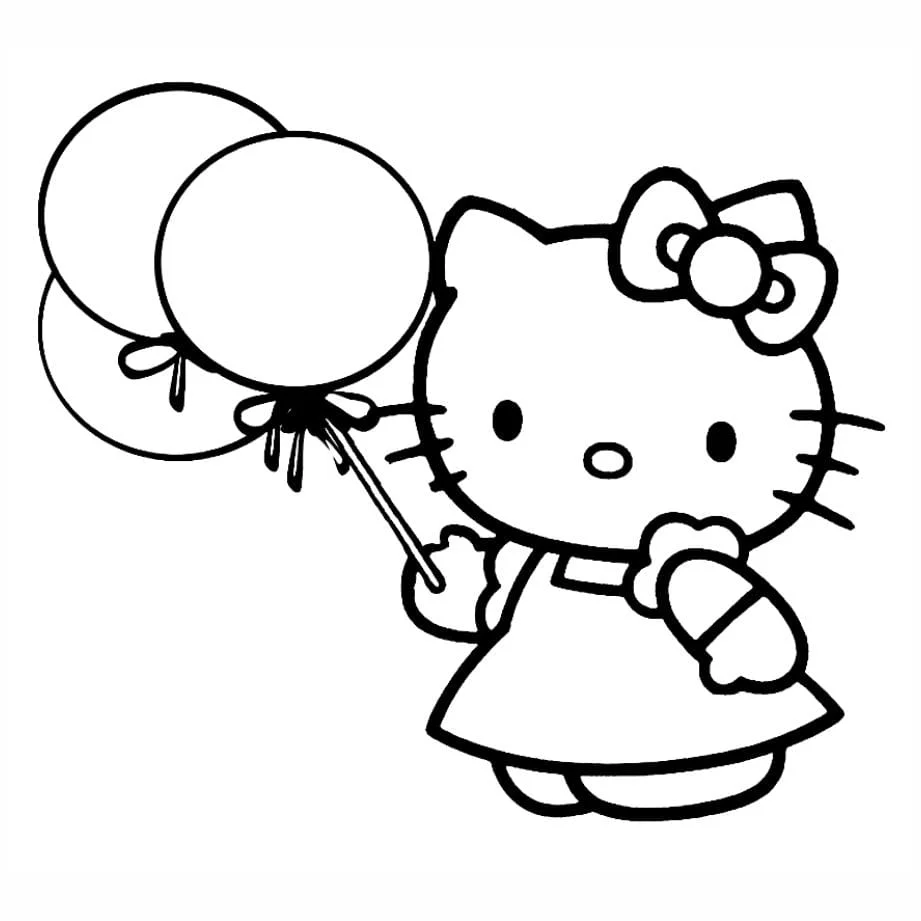 Hello Kitty coloring page (47)