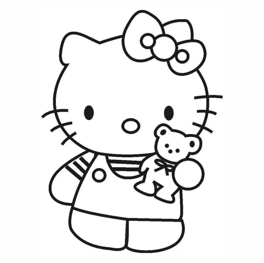 Hello Kitty coloring page (49)