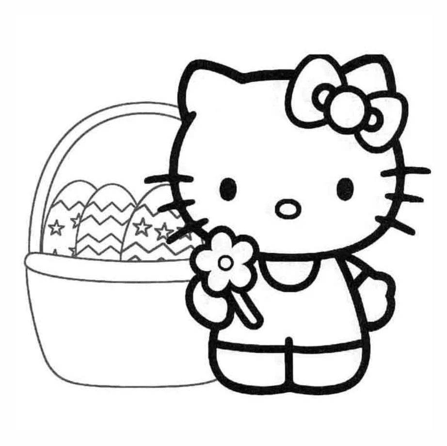 Hello Kitty coloring page (54)