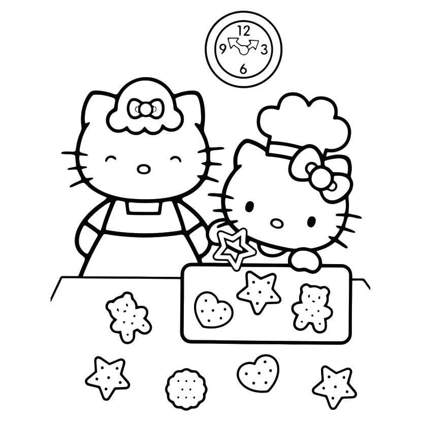 Hello Kitty coloring page (58)