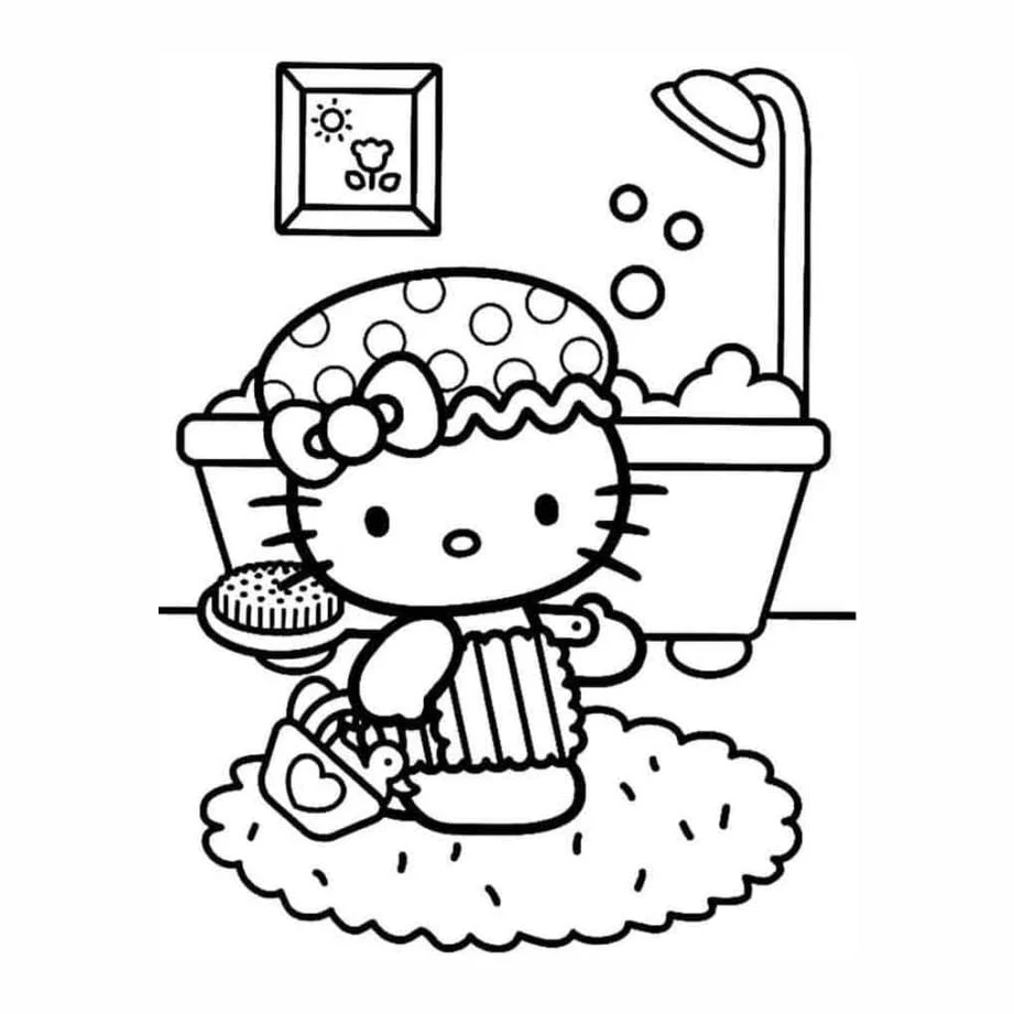 Hello Kitty coloring page (61)