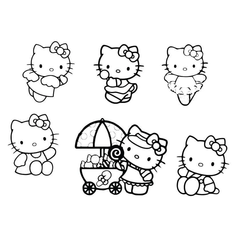 Hello Kitty coloring page (71)