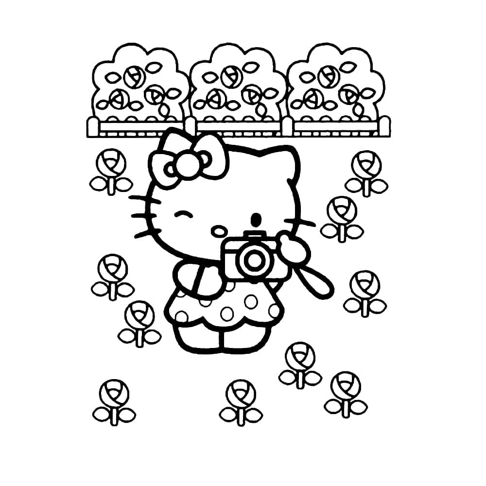 Hello Kitty coloring page (74)