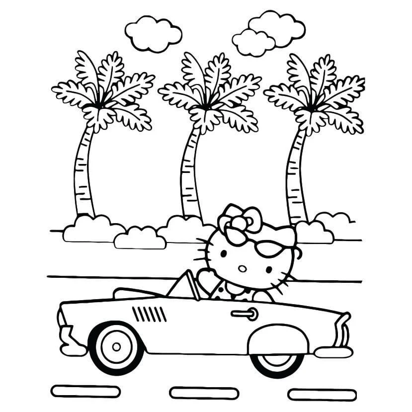 Hello Kitty coloring page (76)