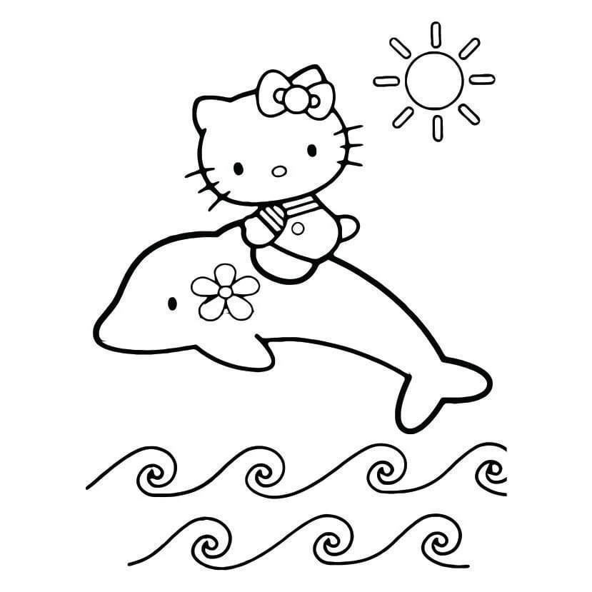 Hello Kitty coloring page (79)