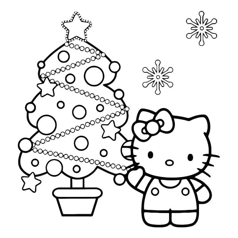 Hello Kitty coloring page (86)