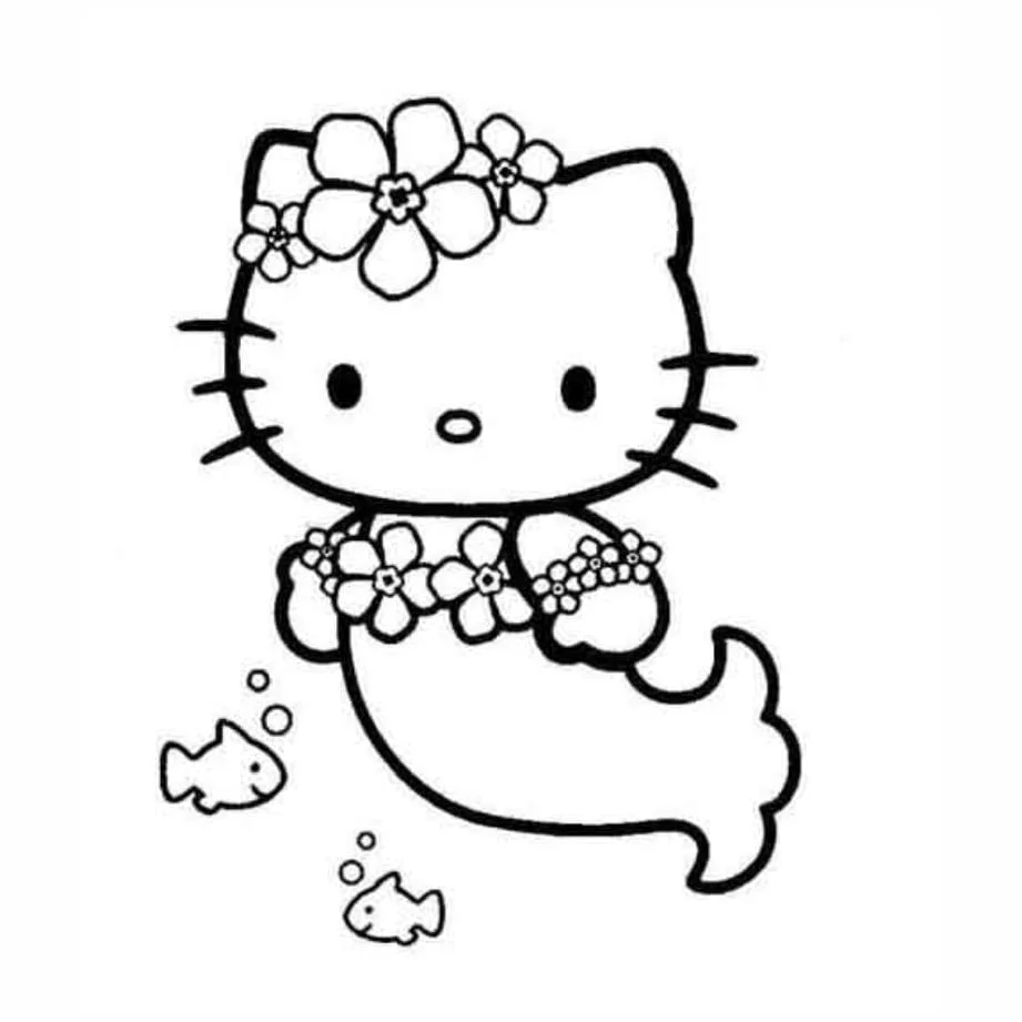 Hello Kitty coloring page (89)