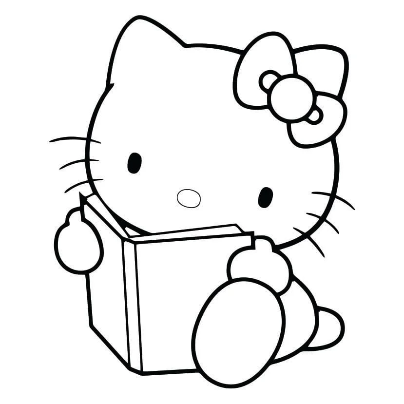 Hello Kitty coloring page (91)