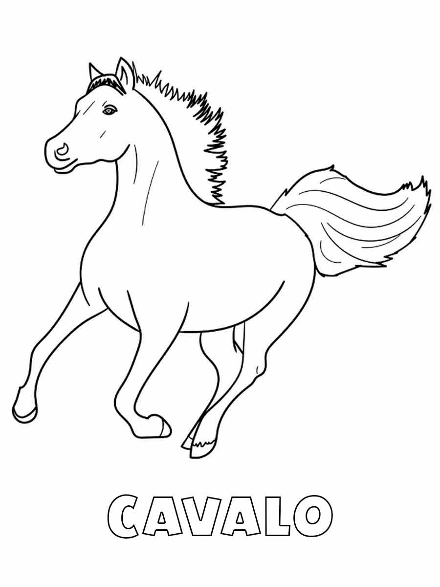 Horse coloring page (63)