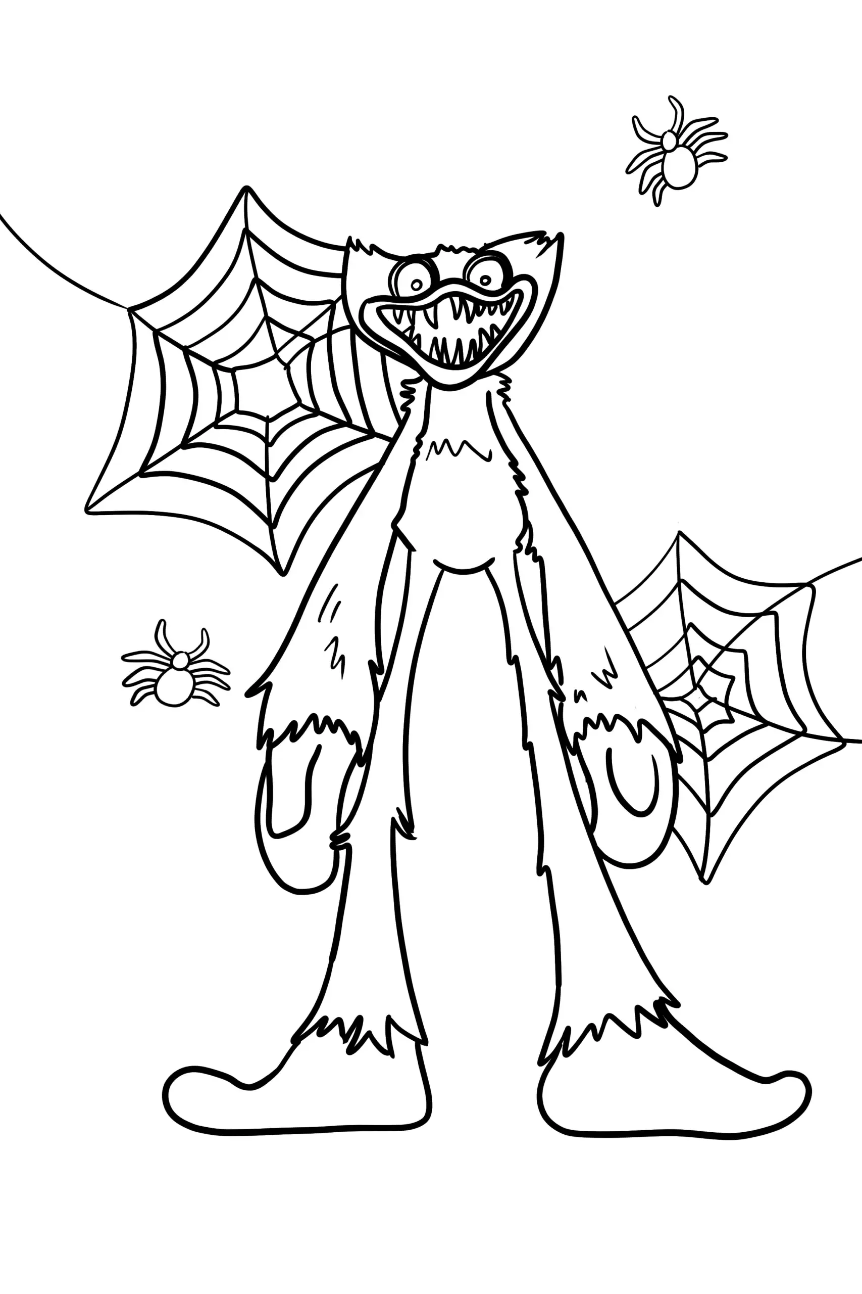 Huggy Wuggy coloring page (7)