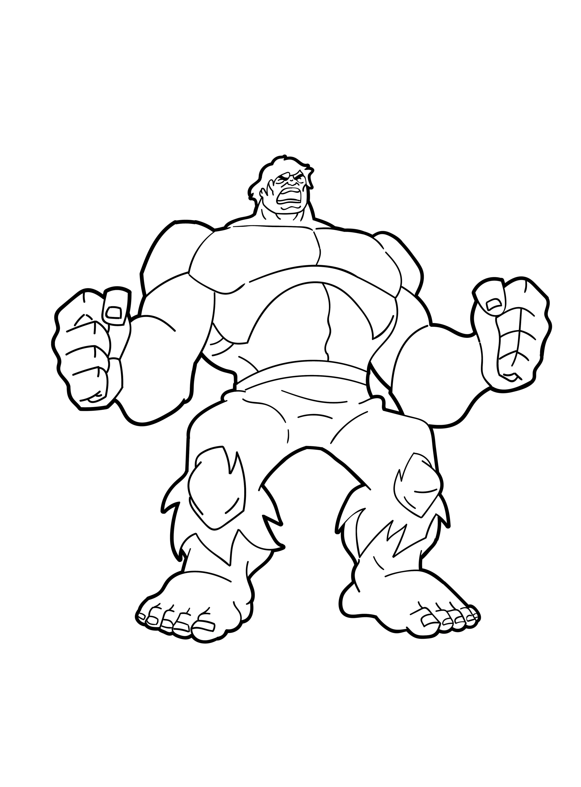 Hulk coloring page (13)