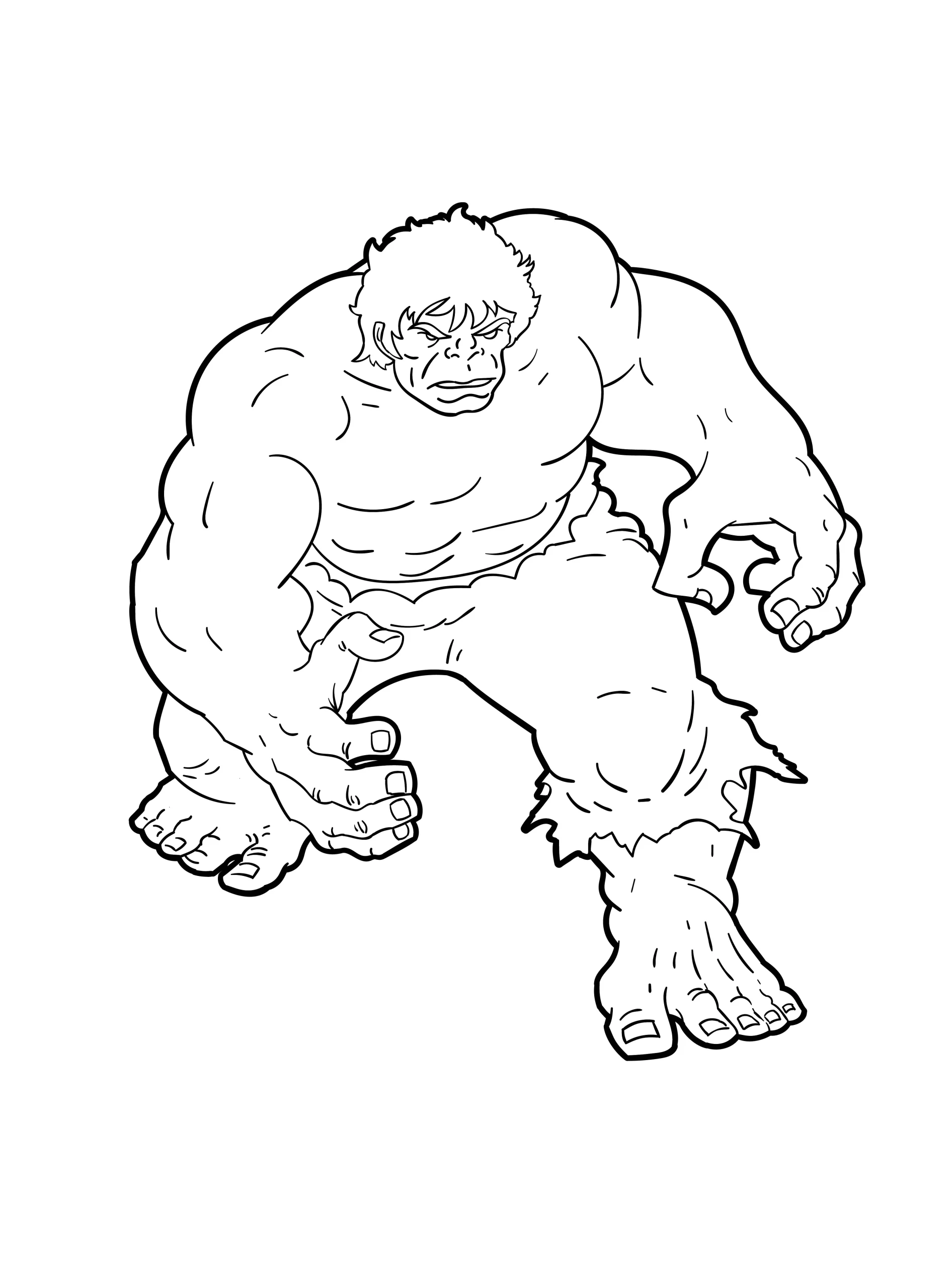 Hulk coloring page (15)