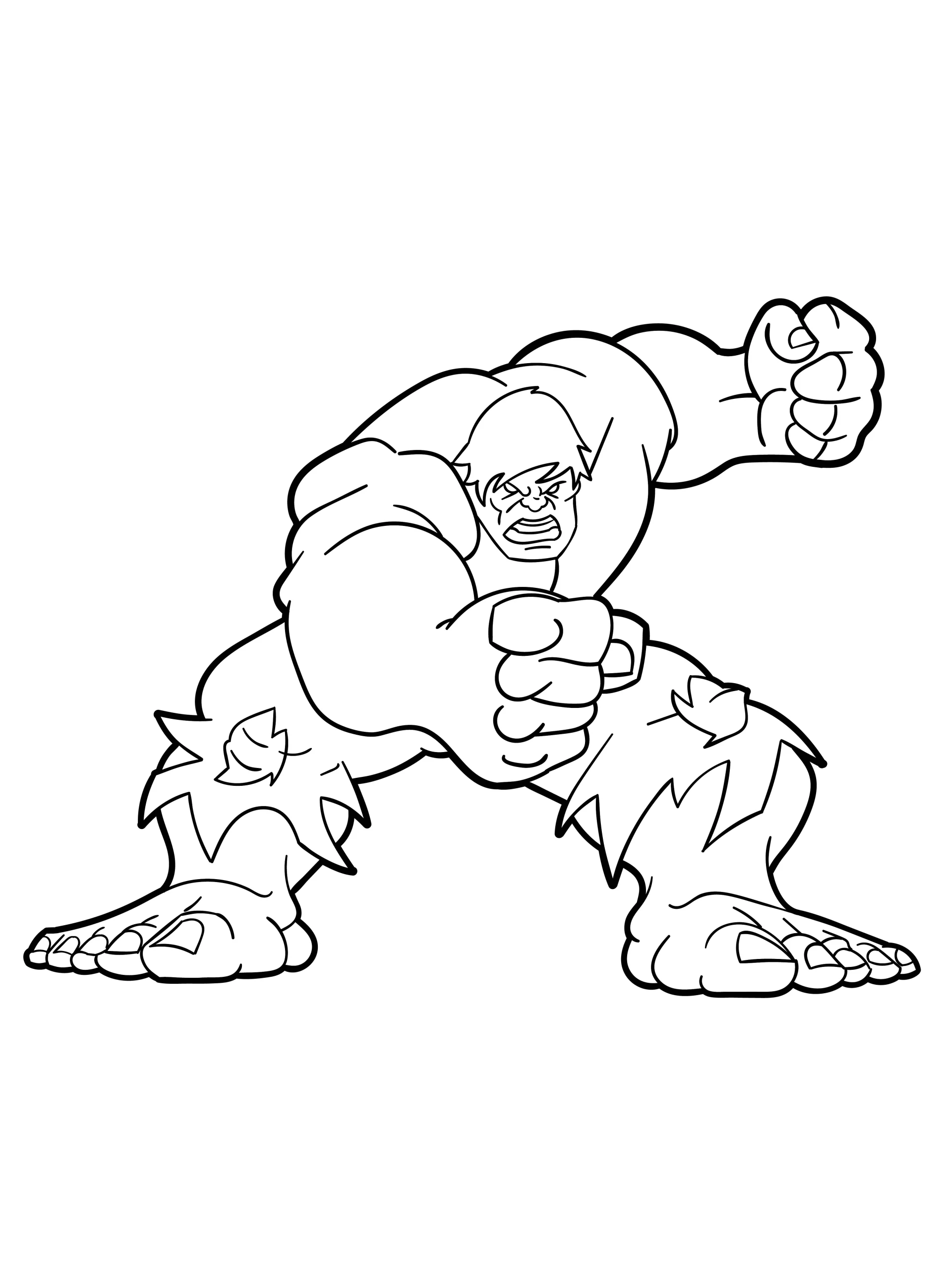 Hulk coloring page (17)