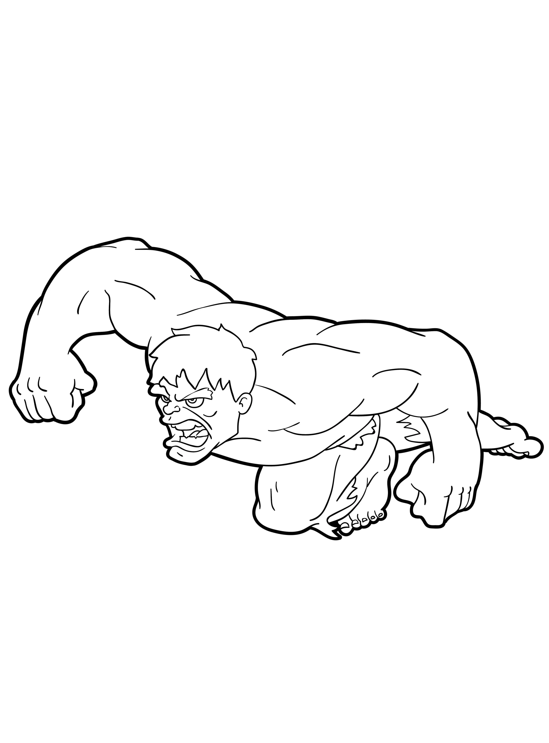 Hulk coloring page (19)