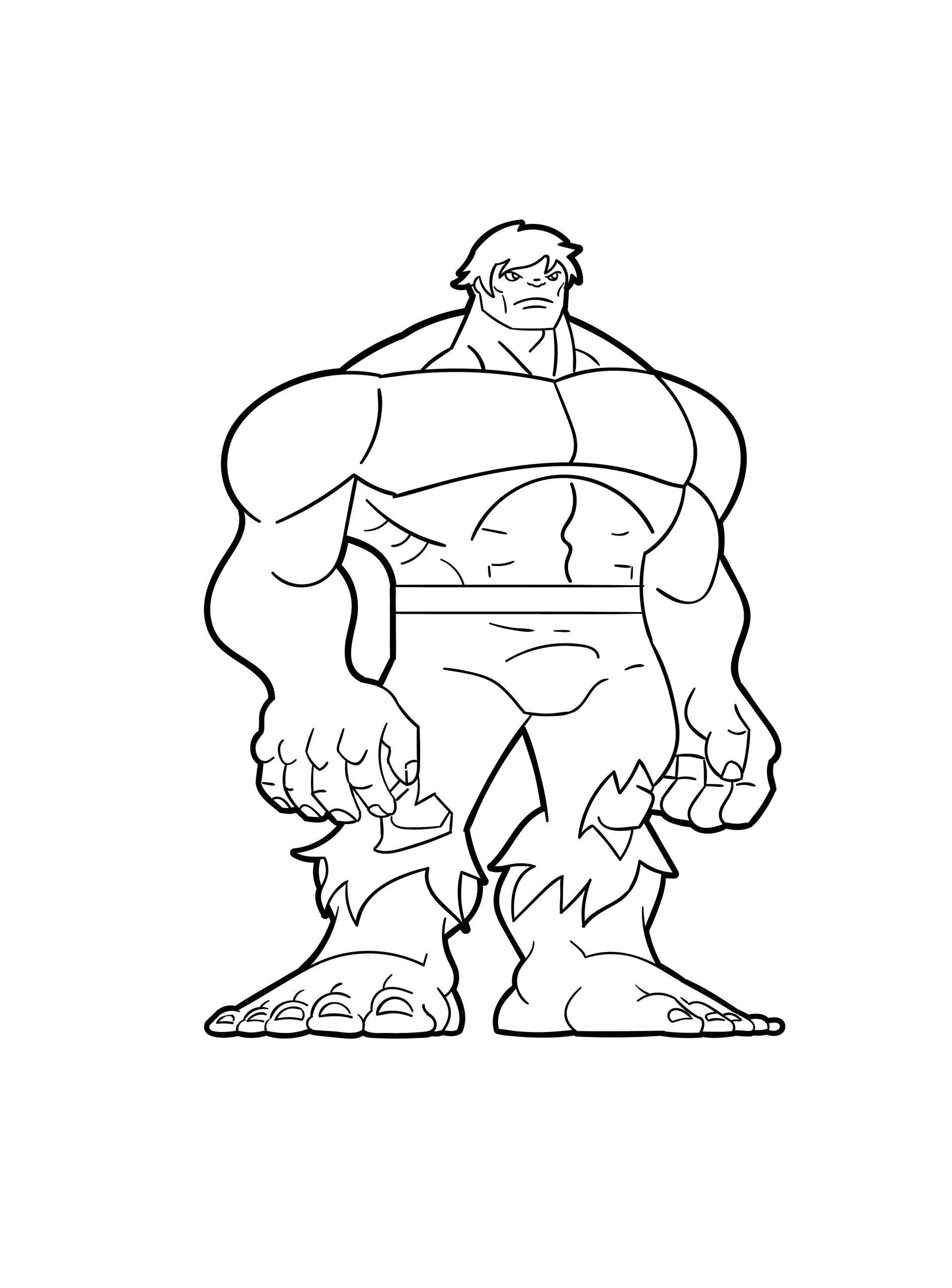 Hulk coloring page (21)