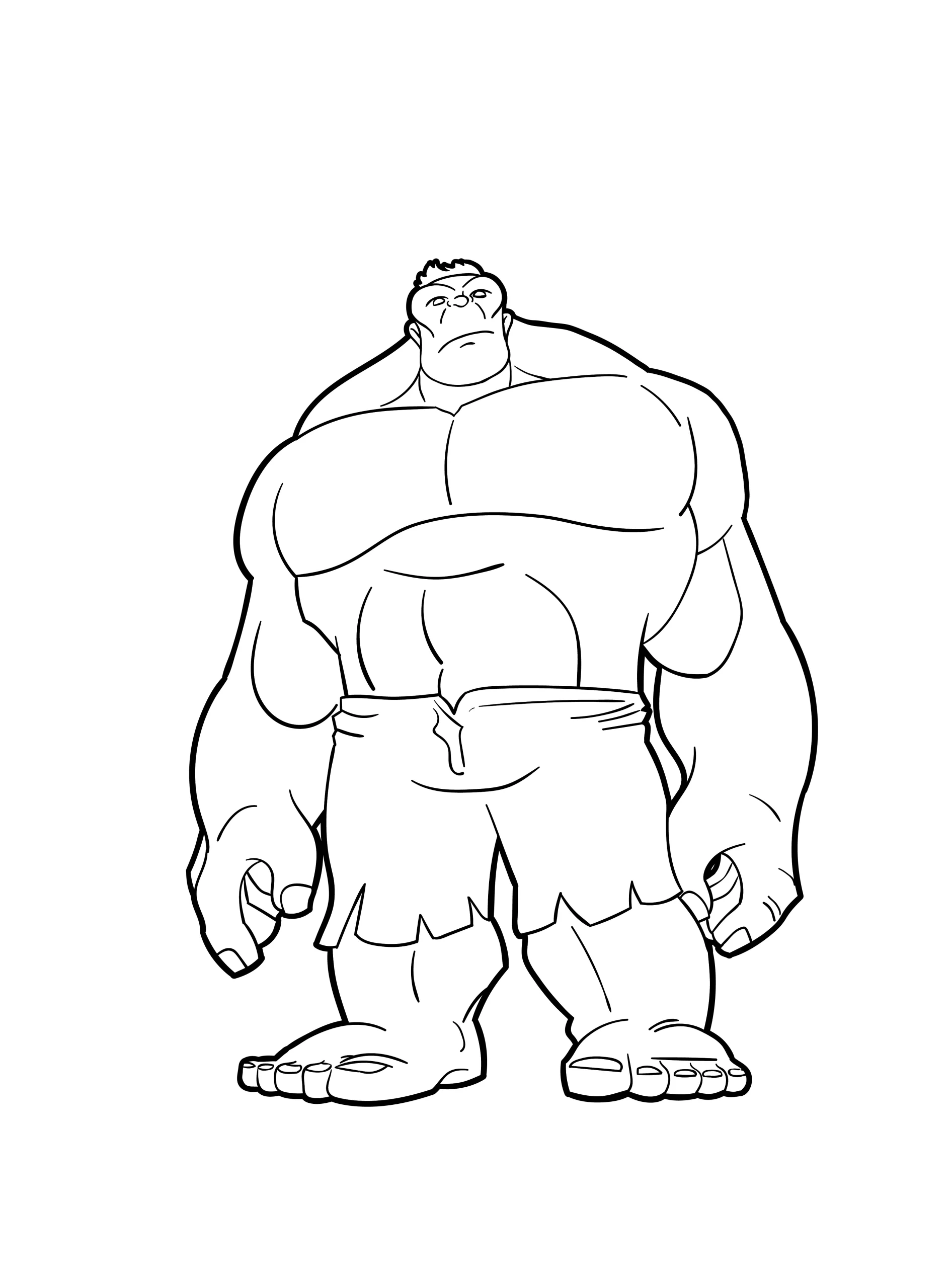 Hulk coloring page (22)