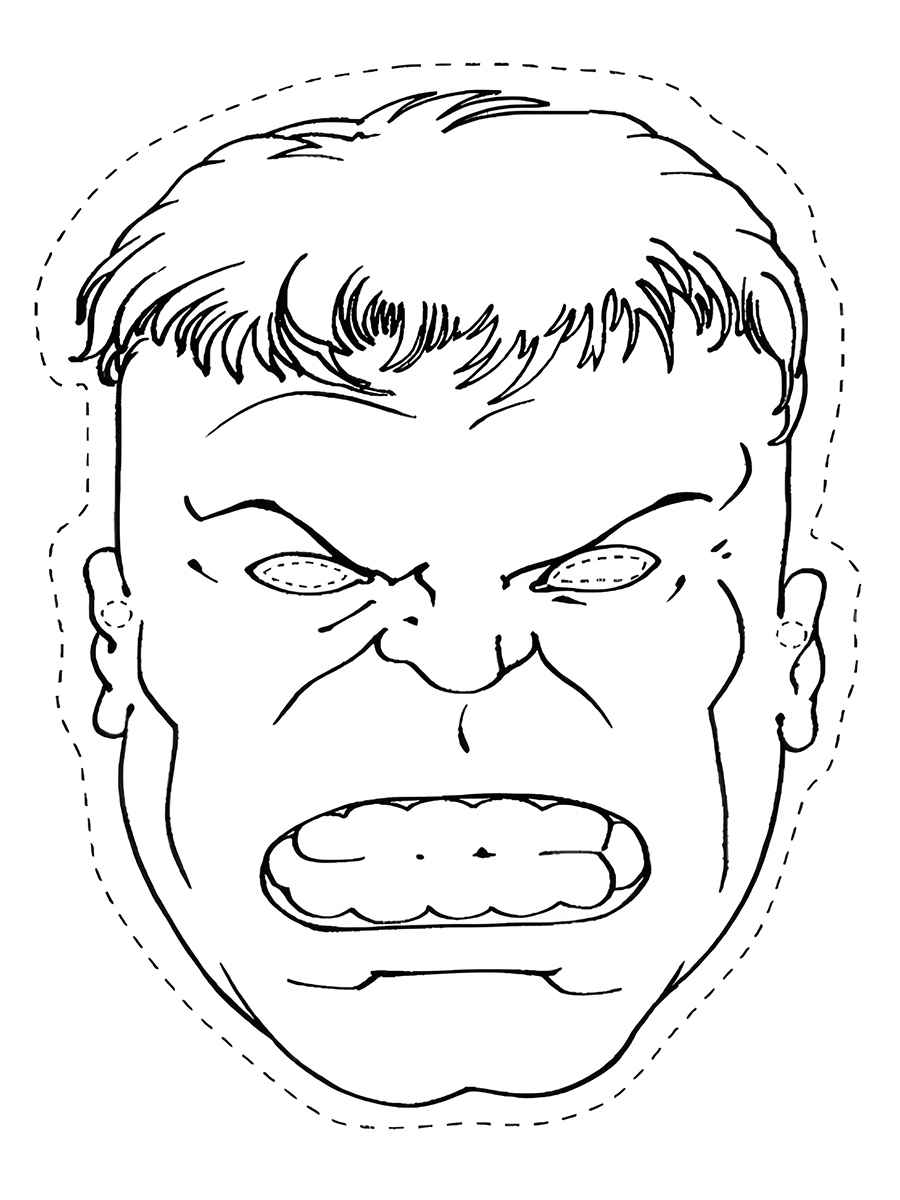 Hulk coloring page (24)